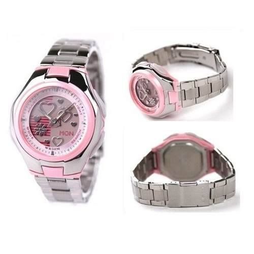 Relógio Casio Feminino Lcf-10 D 5 Alarmes Cronometro Wr-50 R