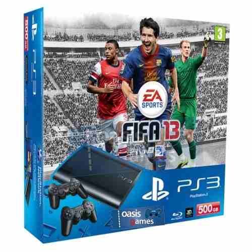 Ps3 Ultra Slin 500 Gb 02 Controles Grátis Jogo